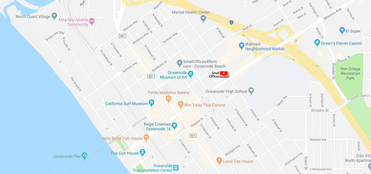 Smalloffices4rent Com Oceanside Downtown Mission Avenue Location